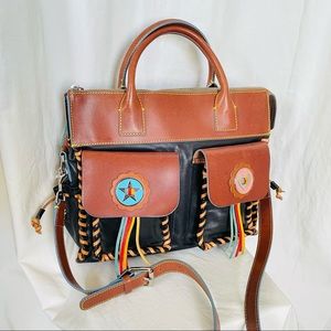 Dooney and Bourke Bolero Florentine Leather Crossbody Bag